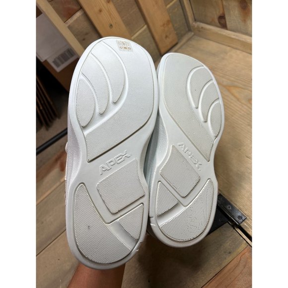 APEX AMBULATOR G8210M Mens Athletic Shoes US9 WIDE White Leather - Picture 7 of 8